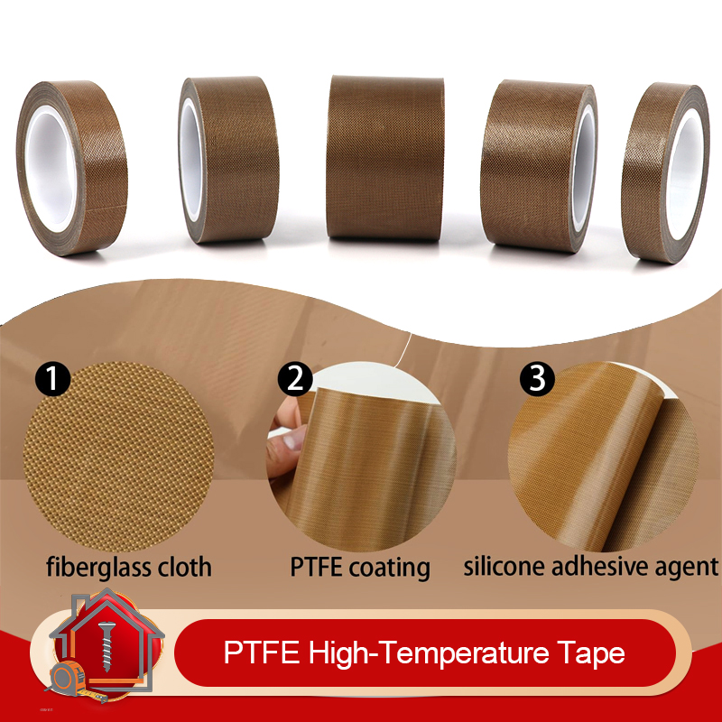 Commercial Printing Press - 10m 롤 PTFE 고온 테이프 자체