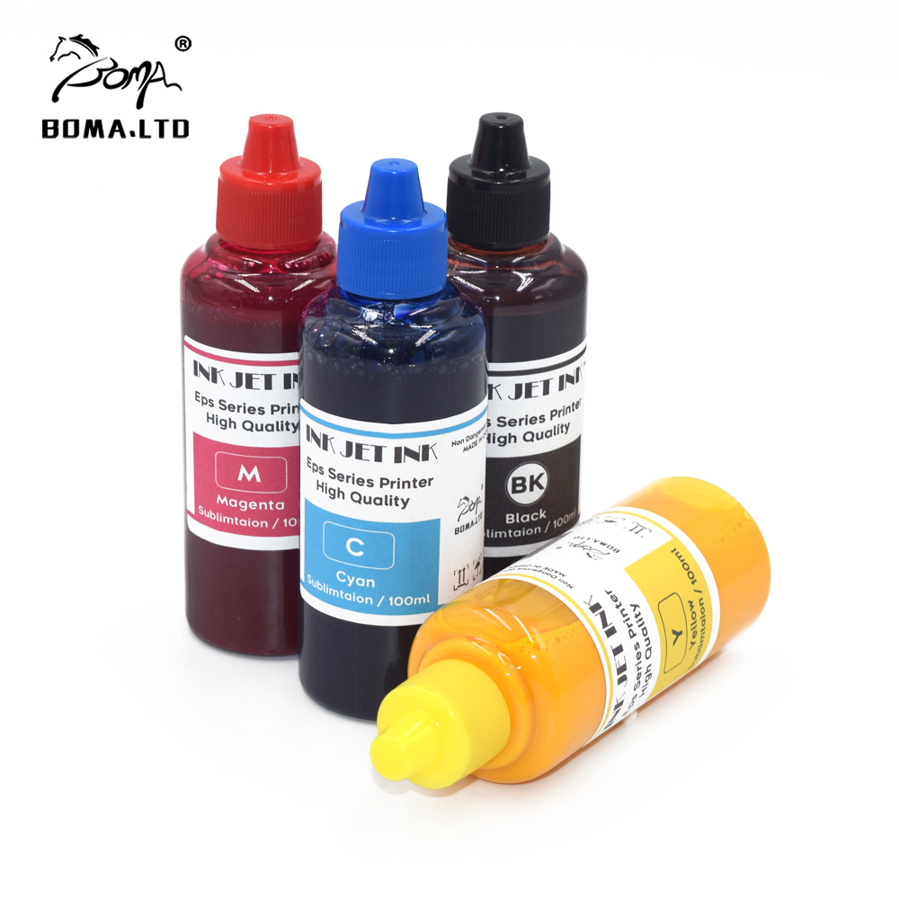 Sublimation Ink 100Ml - GC21 4*100ml 승화 인쇄 잉크 리필