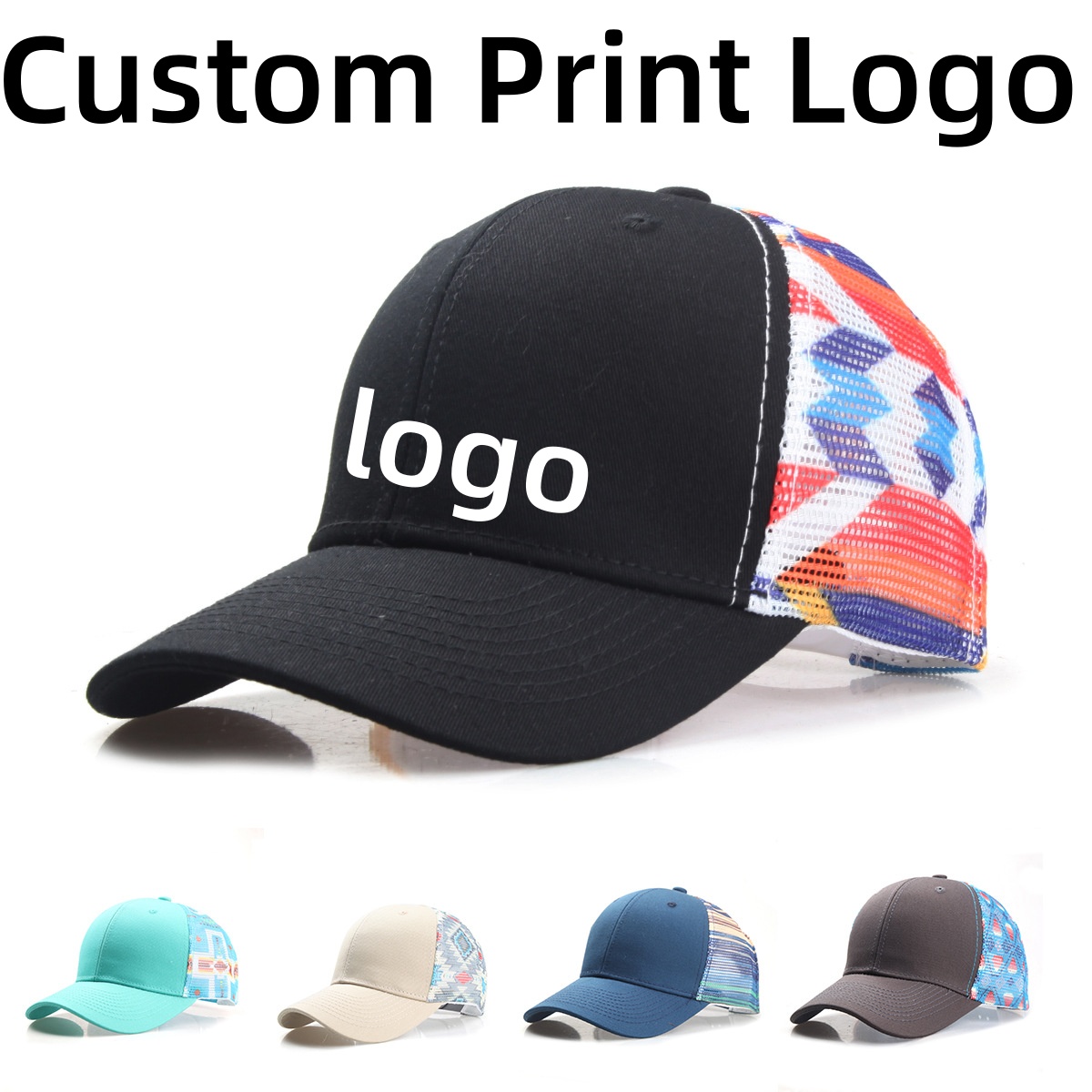 Company Profile Printing - 맞춤형 인쇄 로고 그라데이션 색상 야구