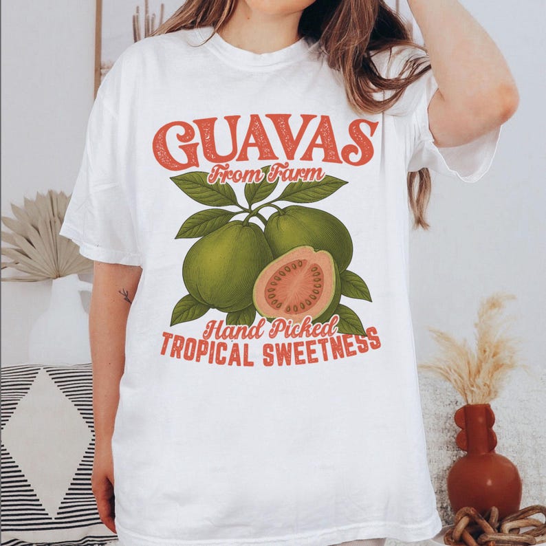 Guavas Retro Commercial 그래픽 셔츠 - Commercial Printing Trends 리뷰 및 가격