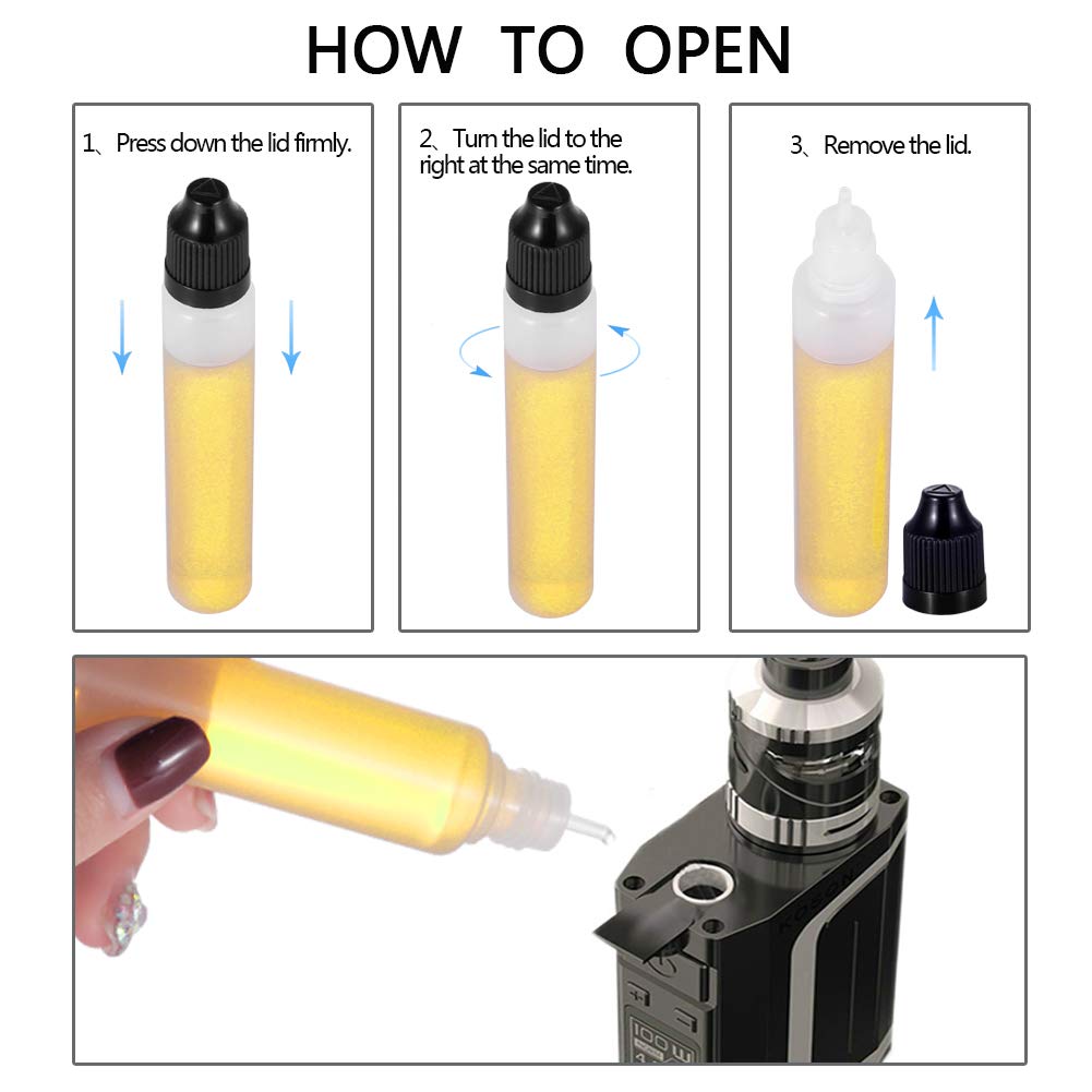 5Pcs 3ml-120ml LDPE 빈 플라스틱 짜기  - Sublimation Ink 100Ml 리뷰 및 가격